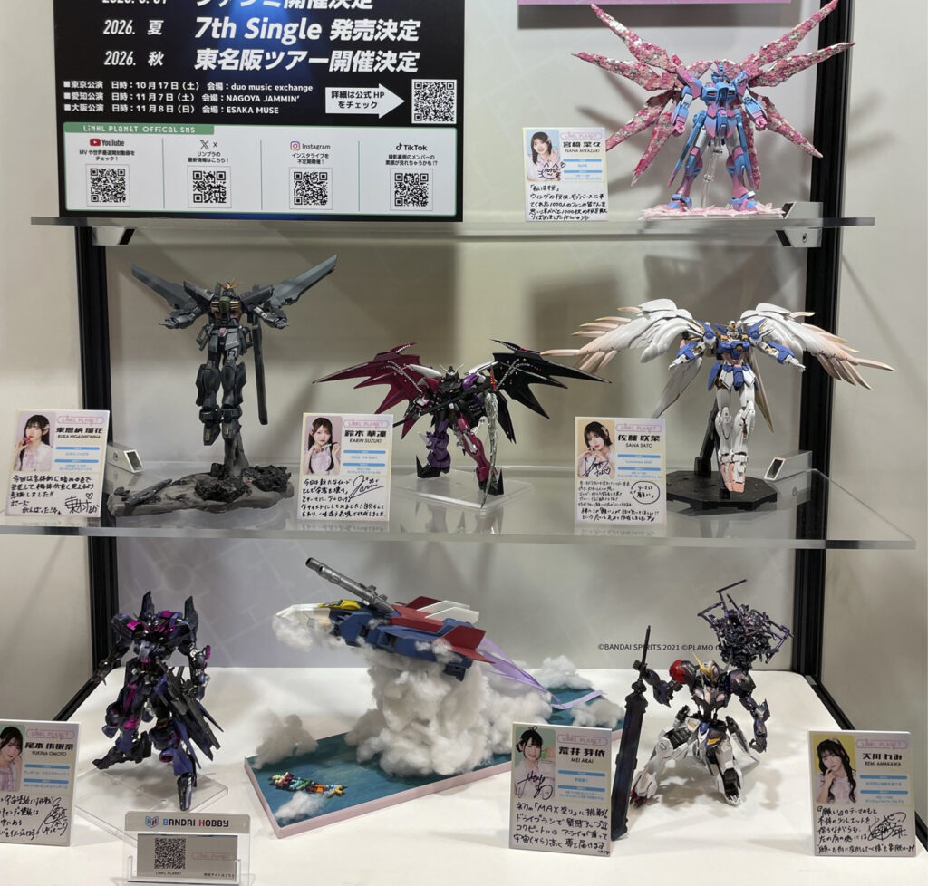 LINKL PLANETメンバーが制作したガンプラ作品