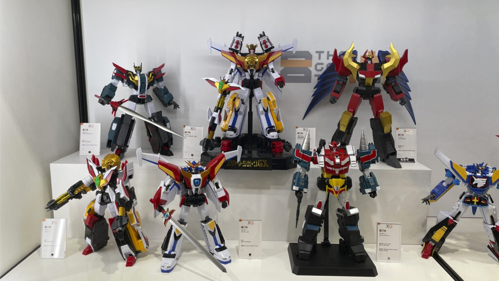 勇者シリーズの各作品で登場するロボットフィギア画像①