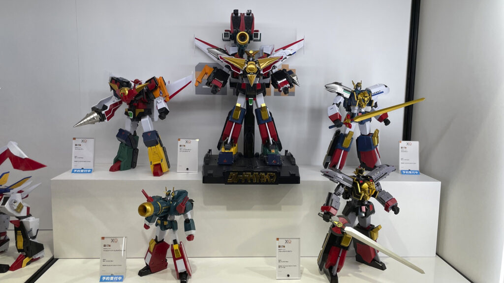 勇者シリーズの各作品で登場するロボットフィギア画像②
