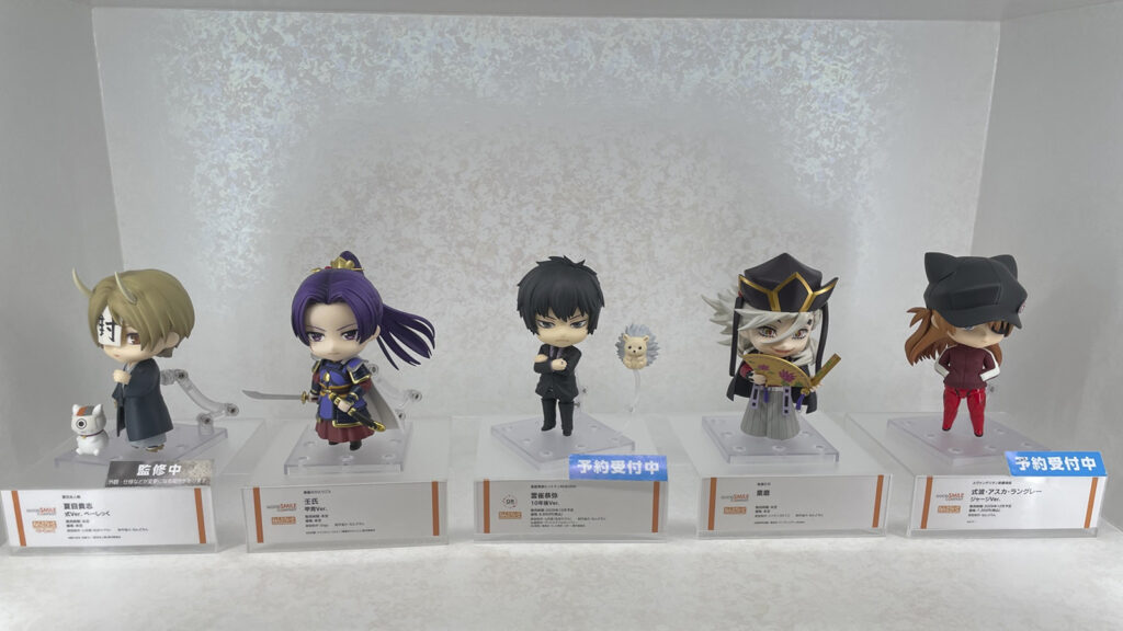 キャラクターのねんどろいど展示①