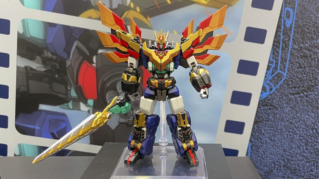 「合体神シリーズ」の獣王武神ダンデヴァインのフィギュア③
