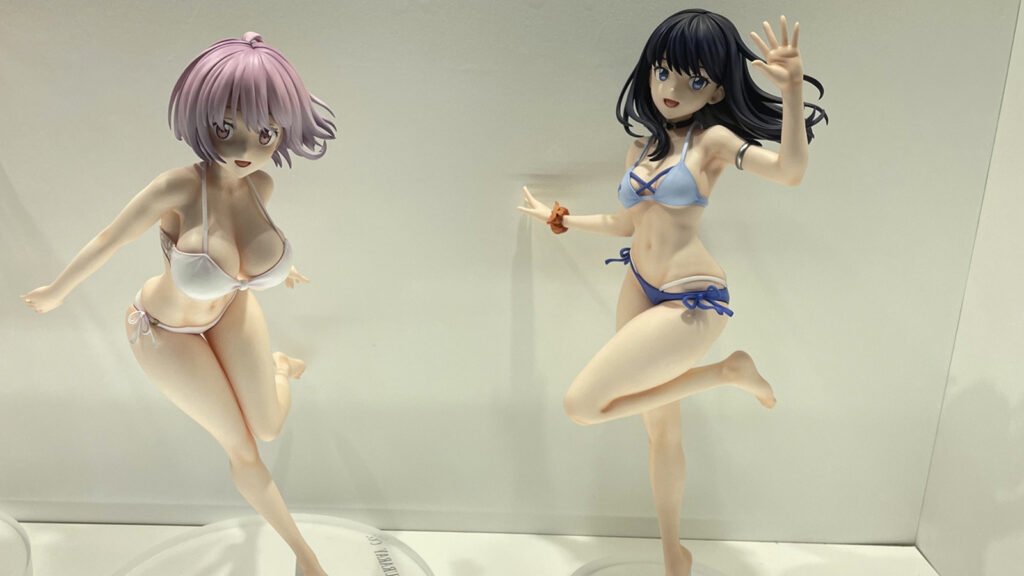 『GRIDMAN UNIVERSE』より宝多六花と新条アカネの水着verフィギュア画像