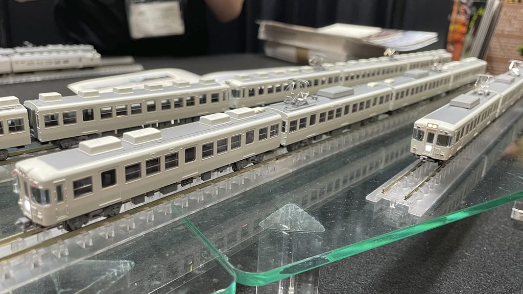 京王帝都電鉄のNゲージモデルである5000系・5100系モデル写真①