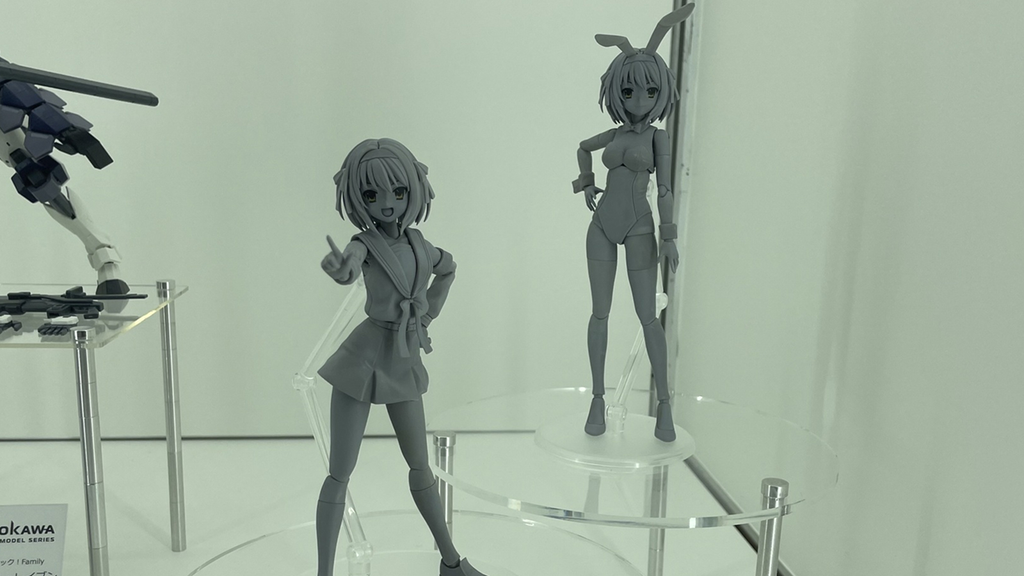 『涼宮ハルヒの憂鬱』の涼宮ハルヒの原型サンプル展示画像