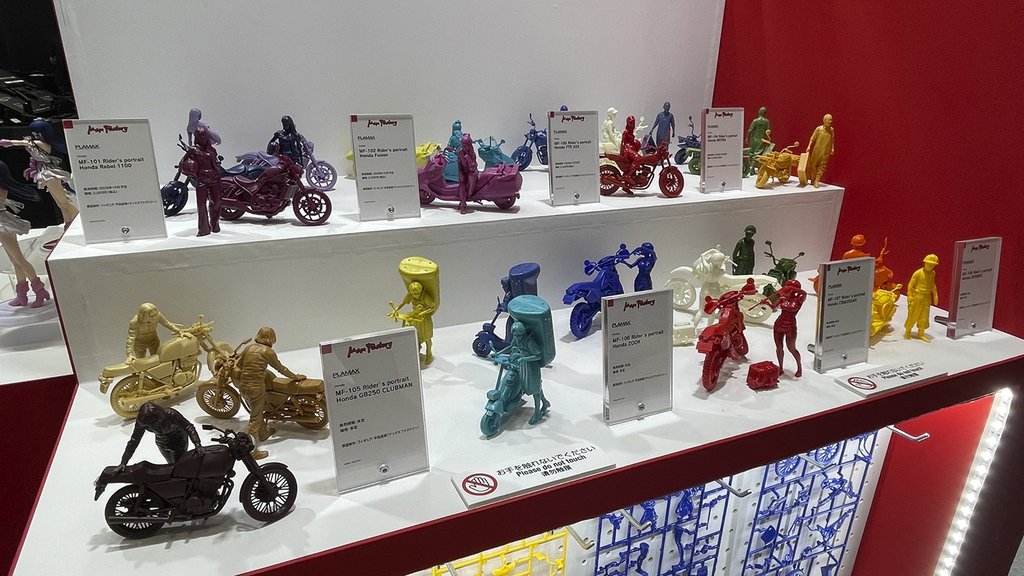 PLAMAXのHONDAバイクシリーズの新作画像